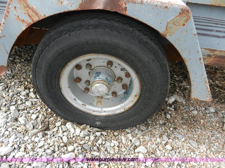 image for item A3962 Shop built tilt trailer