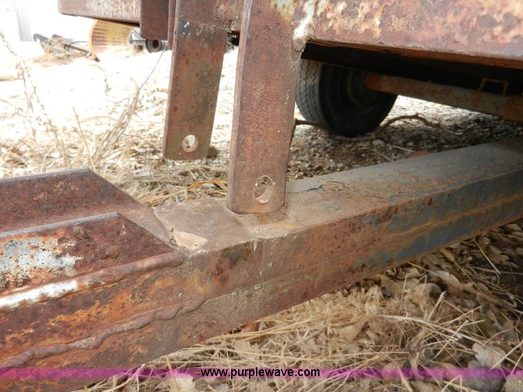 image for item A3962 Shop built tilt trailer