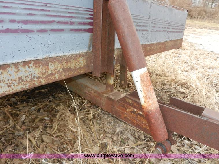 image for item A3962 Shop built tilt trailer