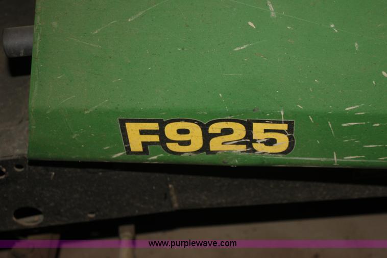 image for item AA9171 John Deere F925 riding lawn mower