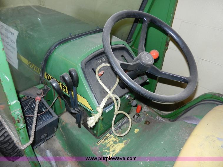 image for item AB9559 John Deere 430 lawn tractor
