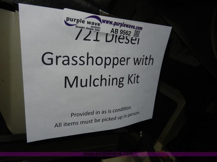 image for item AB9562 Grasshopper 721 ZTR lawn mower