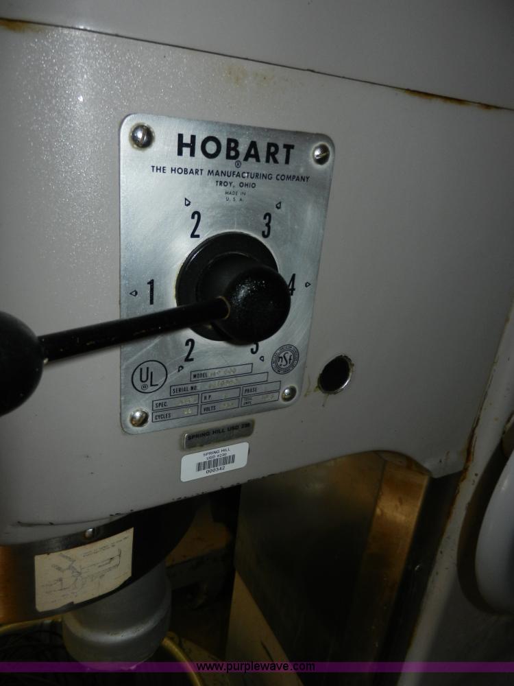 image for item AB9564 Hobart H600 mixer