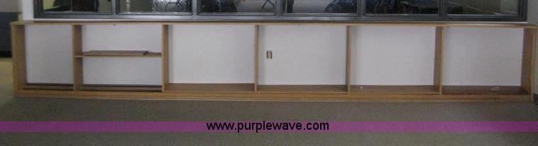 image for item B1842 Oak shelving unit