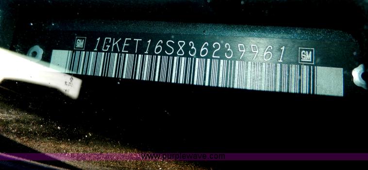 image for item D4594 2003 GMC Envoy XL SLT SUV