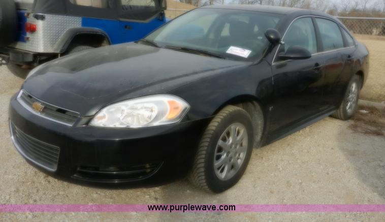 image for item D4596 2009 Chevrolet Impala Police