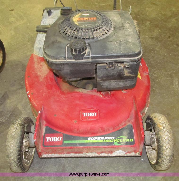 image for item D7162 (2) commercial push lawn mowers