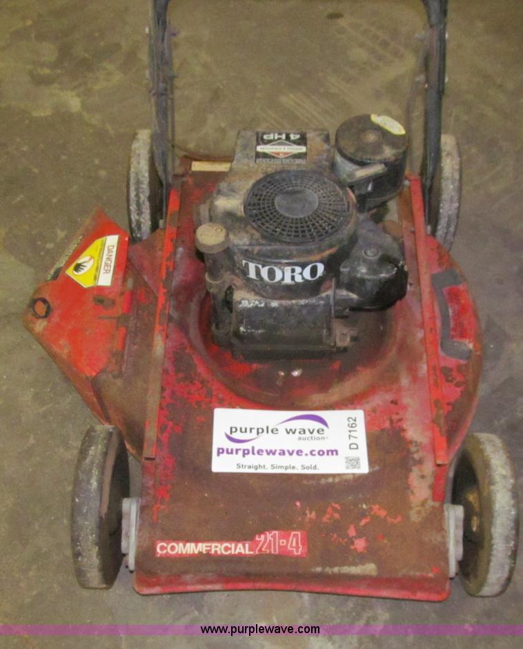 image for item D7162 (2) commercial push lawn mowers