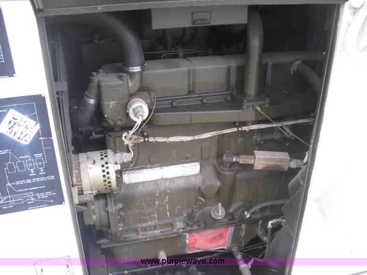 image for item E3066 Kurtz & Root Co. U.S. Department of Defense issued back up generator