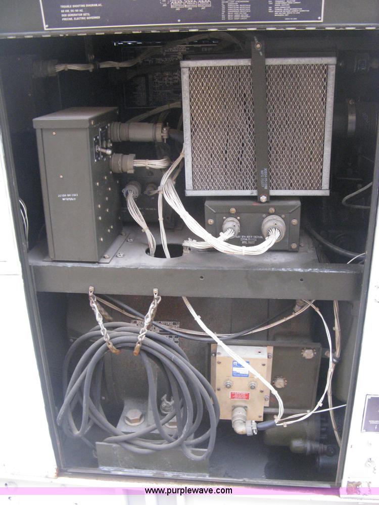 image for item E3066 Kurtz & Root Co. U.S. Department of Defense issued back up generator