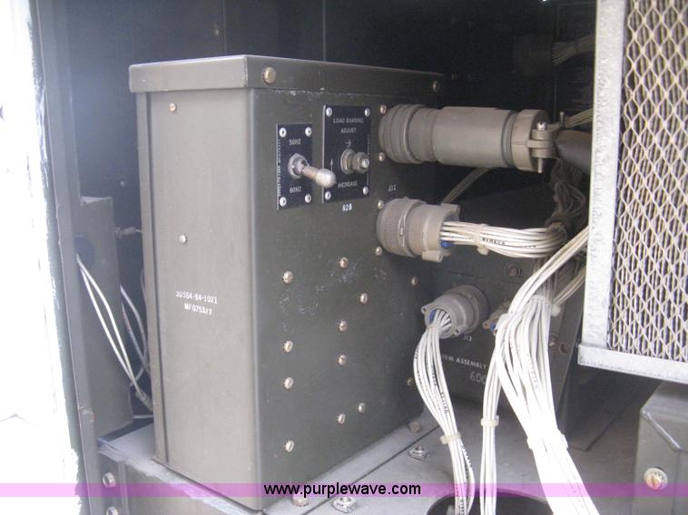 image for item E3066 Kurtz & Root Co. U.S. Department of Defense issued back up generator