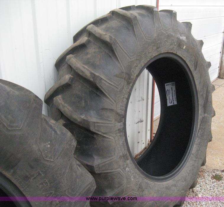 image for item E3090 (2) Firestone 16.9-30 tractor tires