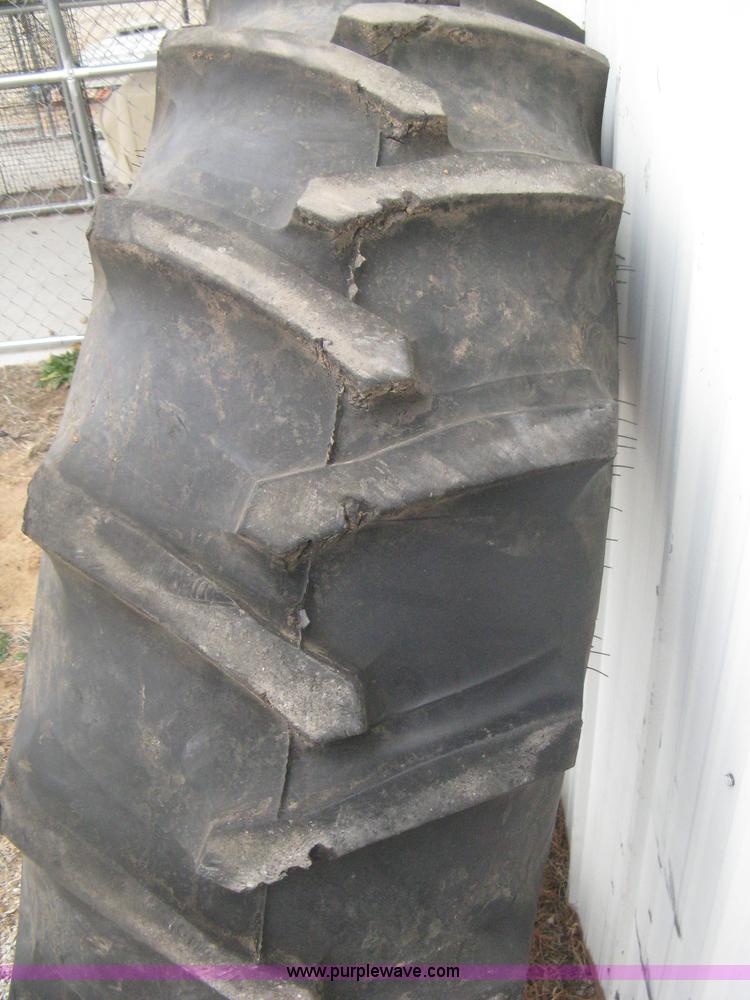 image for item E3090 (2) Firestone 16.9-30 tractor tires