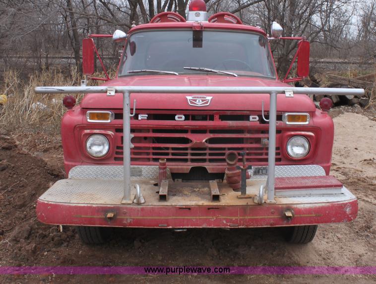 image for item E8379 1966 Ford fire engine