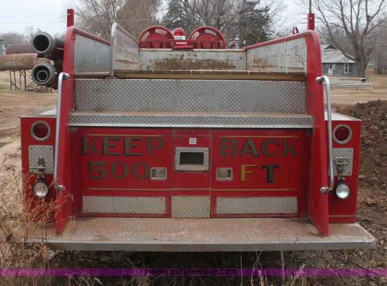 image for item E8379 1966 Ford fire engine