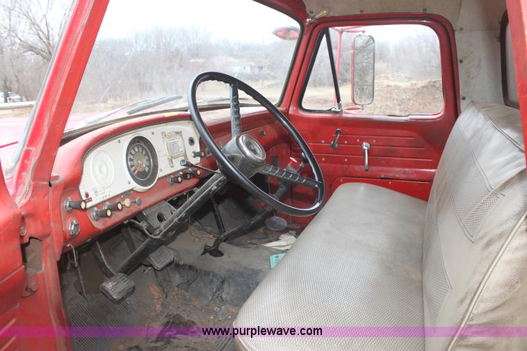 image for item E8379 1966 Ford fire engine