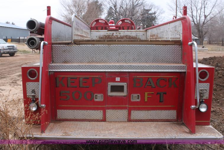 image for item E8379 1966 Ford fire engine