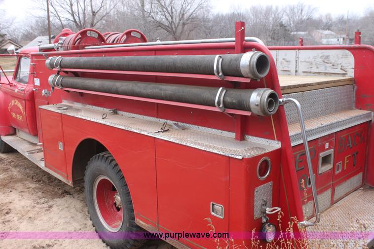 image for item E8379 1966 Ford fire engine