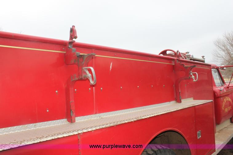 image for item E8379 1966 Ford fire engine