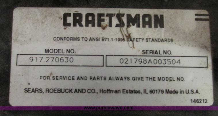 image for item F4702 Lawn and Garden equipment