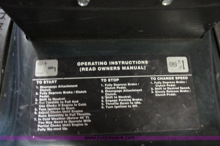 image for item F4702 Lawn and Garden equipment