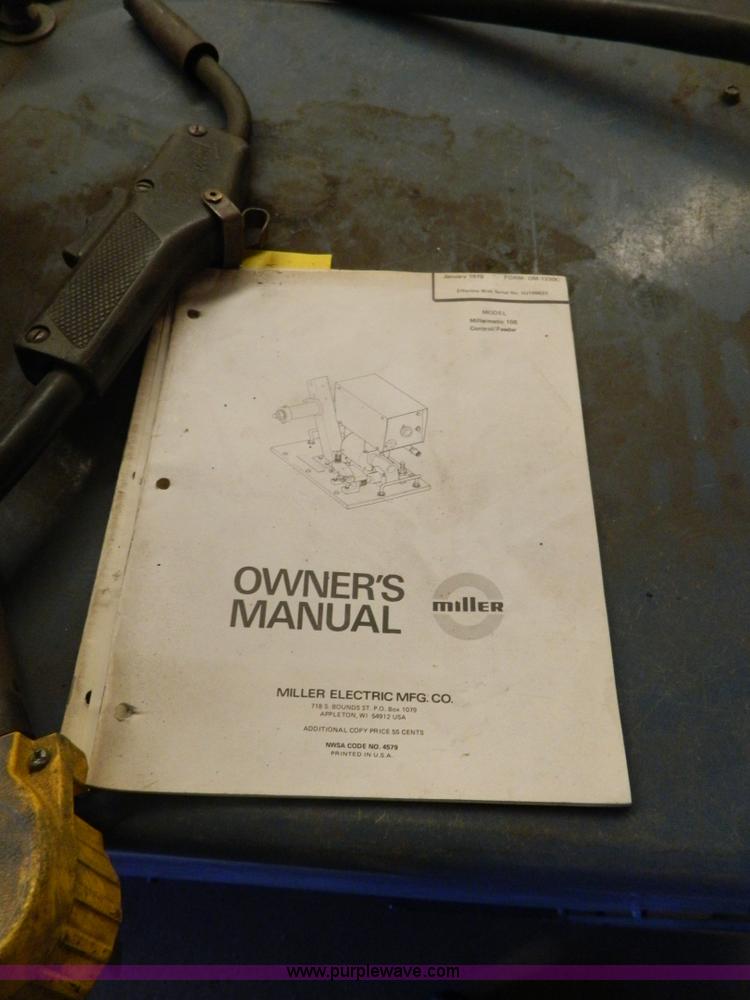 image for item T9426 Miller CP 250TS MIG welder