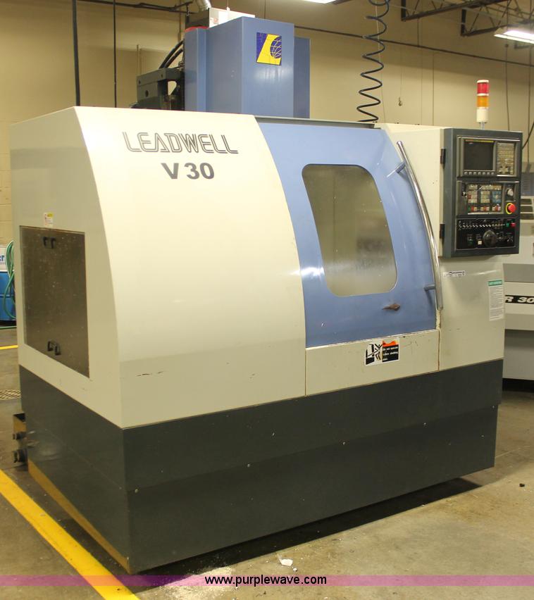 image for item V9052 2000 Ledwell V30 CNC mill