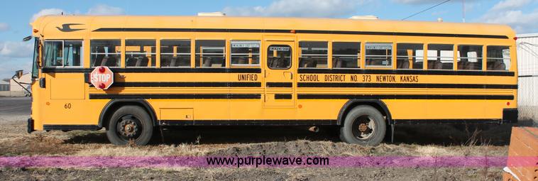 image for item V9054 1994 Blue Bird TC2000 school bus