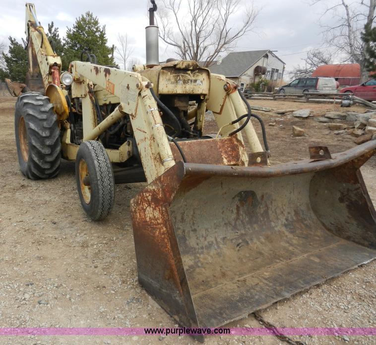 image for item A3972 Ford 4500 backhoe