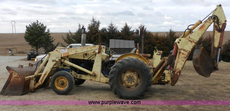 image for item A3972 Ford 4500 backhoe