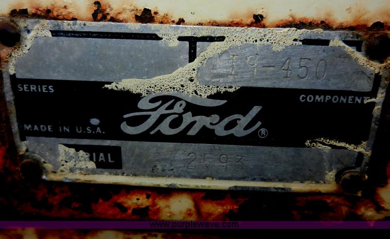 image for item A3972 Ford 4500 backhoe