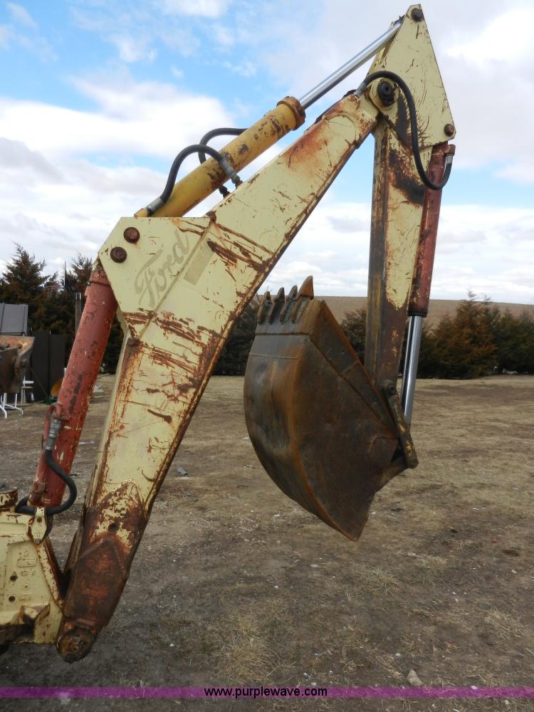 image for item A3972 Ford 4500 backhoe