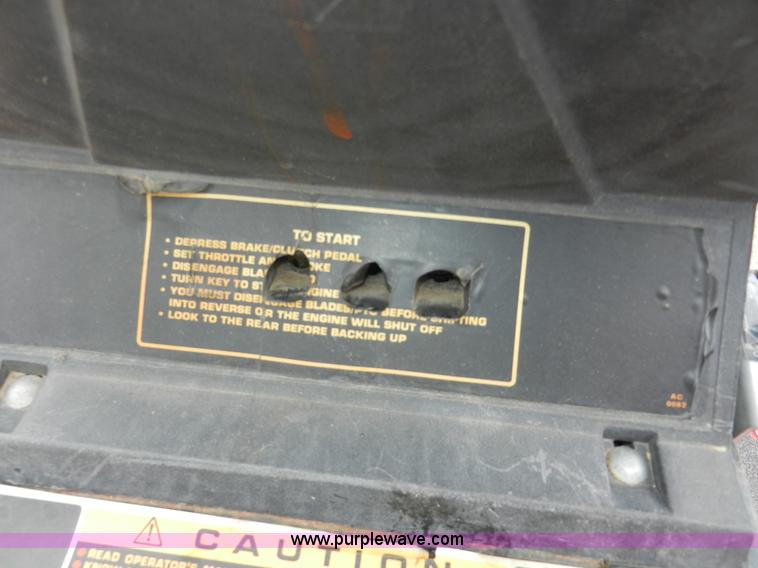 image for item AB9765 MTD lawn tractor