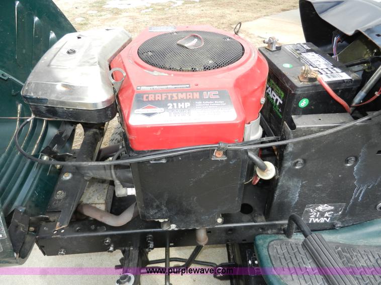 Craftsman LT1000 lawn tractor in Abilene, KS | Item AB9767 sold