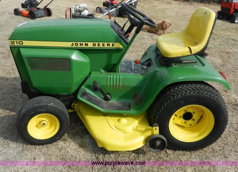 image for item AB9769 John Deere 210 garden tractor