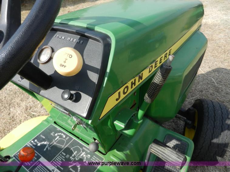 image for item AB9769 John Deere 210 garden tractor