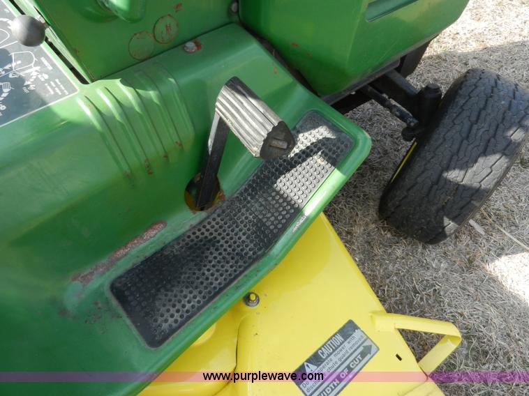 image for item AB9769 John Deere 210 garden tractor