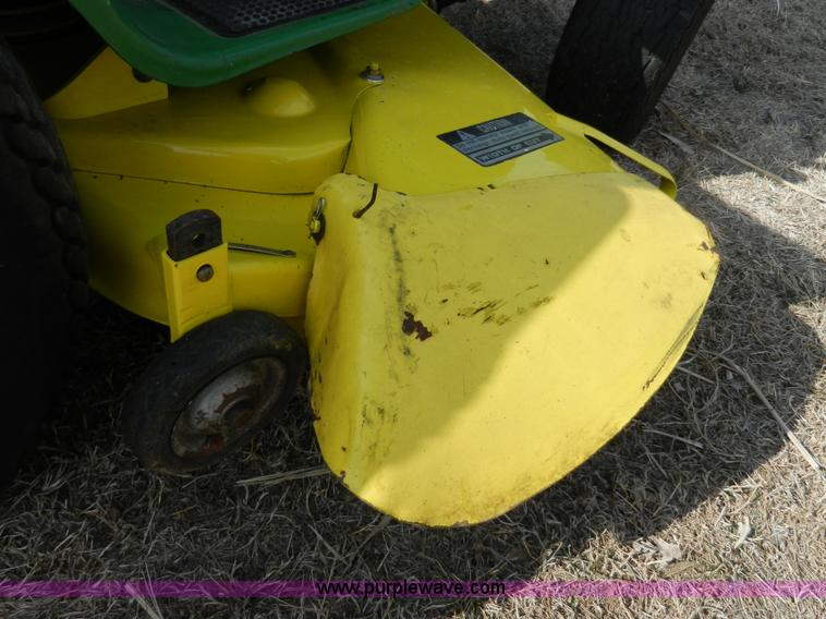 image for item AB9769 John Deere 210 garden tractor