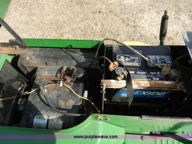 image for item AB9769 John Deere 210 garden tractor