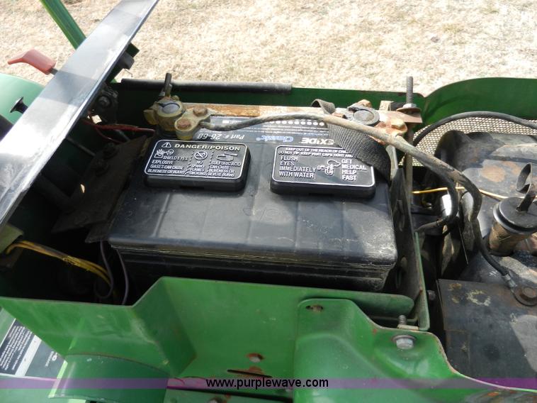 image for item AB9769 John Deere 210 garden tractor