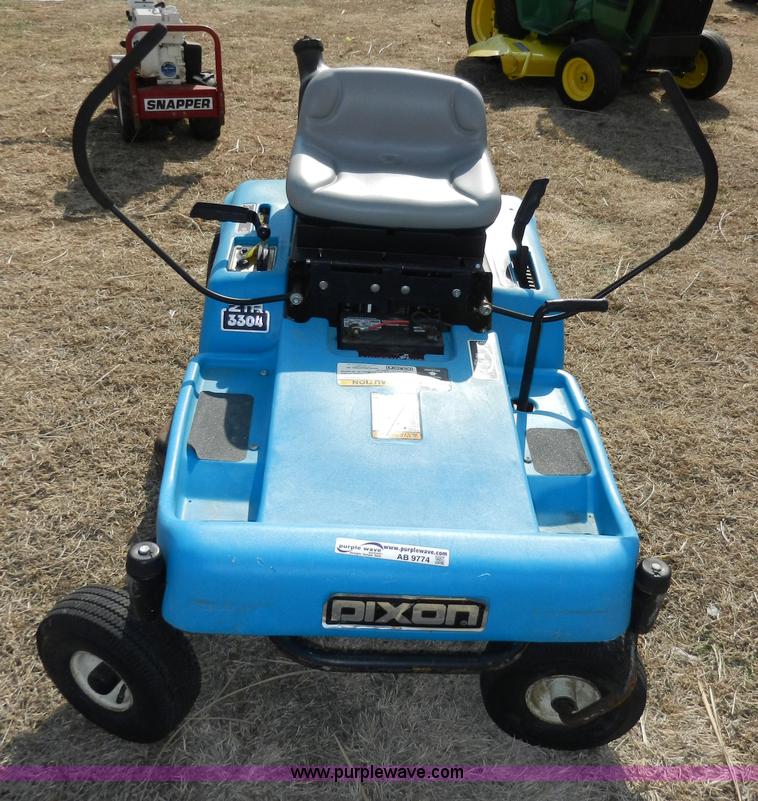 image for item AB9774 Dixon 3304 zero turn lawn mower