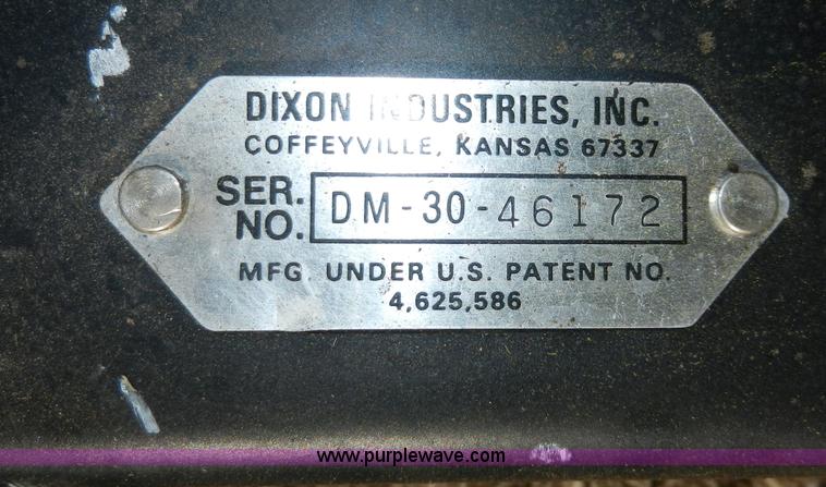 image for item AB9774 Dixon 3304 zero turn lawn mower