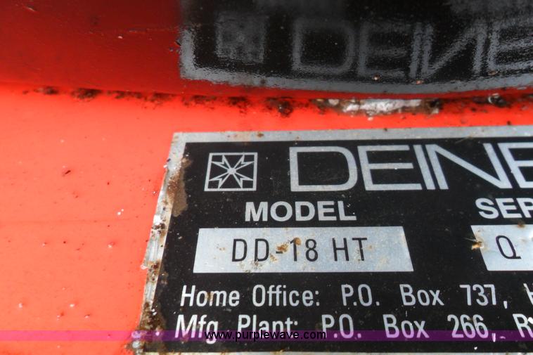 image for item B1514 Dienes Manufacturing Marty J ZTR lawn mower