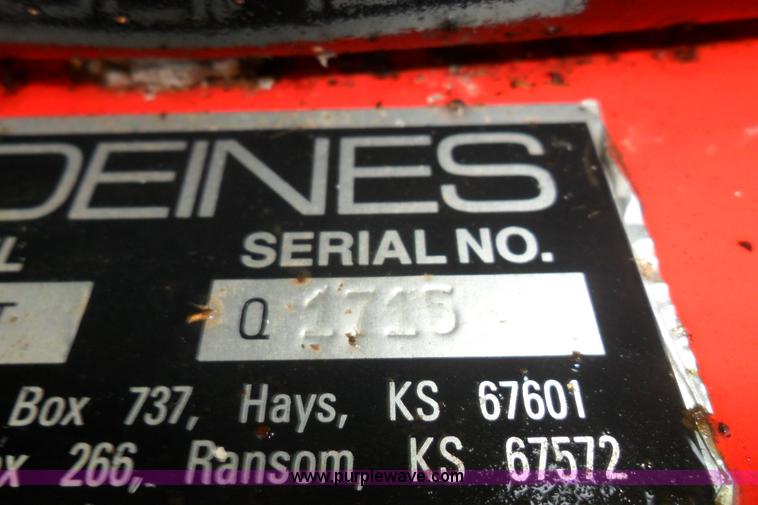 image for item B1514 Dienes Manufacturing Marty J ZTR lawn mower