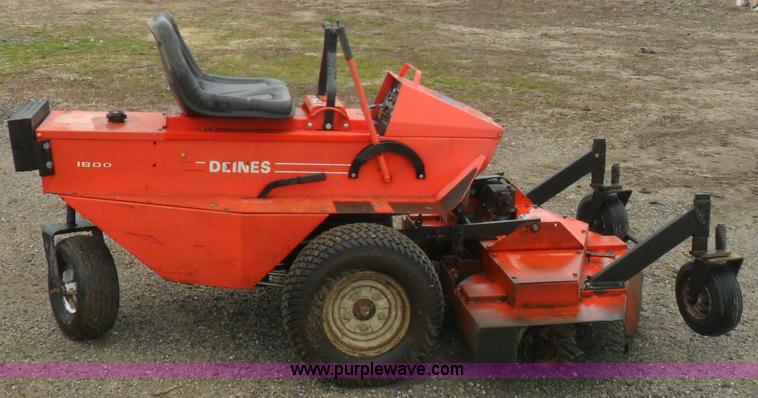 image for item B1514 Dienes Manufacturing Marty J ZTR lawn mower