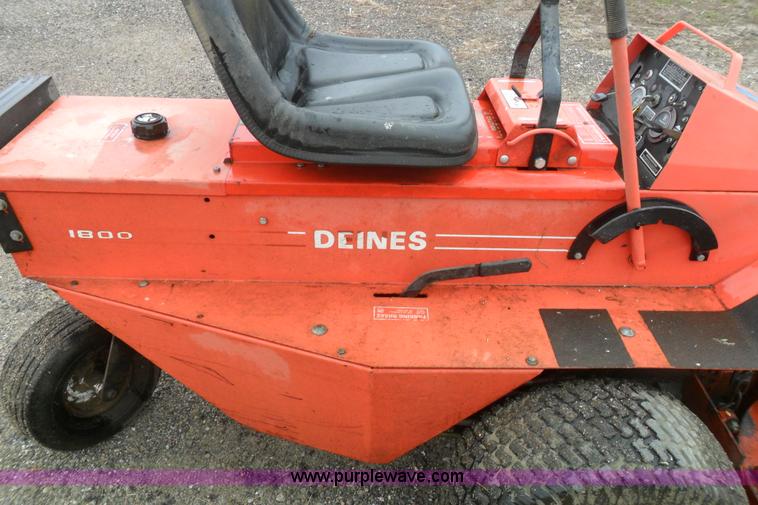 image for item B1514 Dienes Manufacturing Marty J ZTR lawn mower