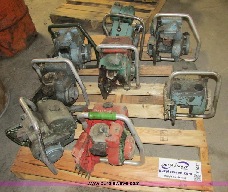 (8) Homelite antique chainsaws in Warrenton, MO Item E7041 sold