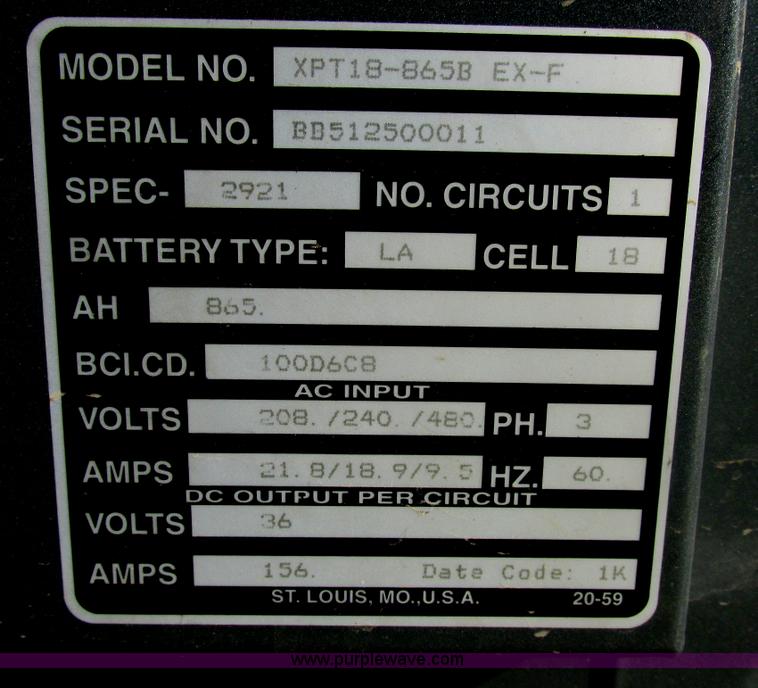 image for item E7094 Daewoo electric forklift