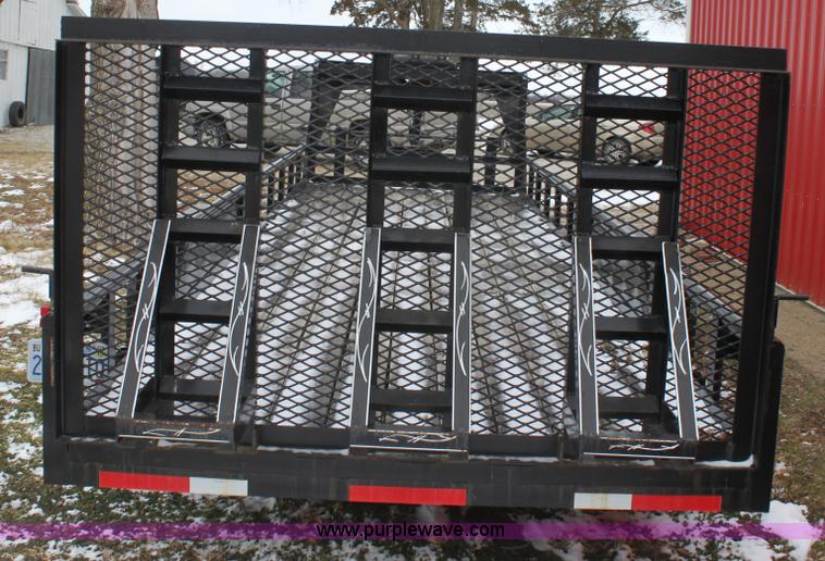 image for item E8388 2010 Kearney 24' equipment trailer