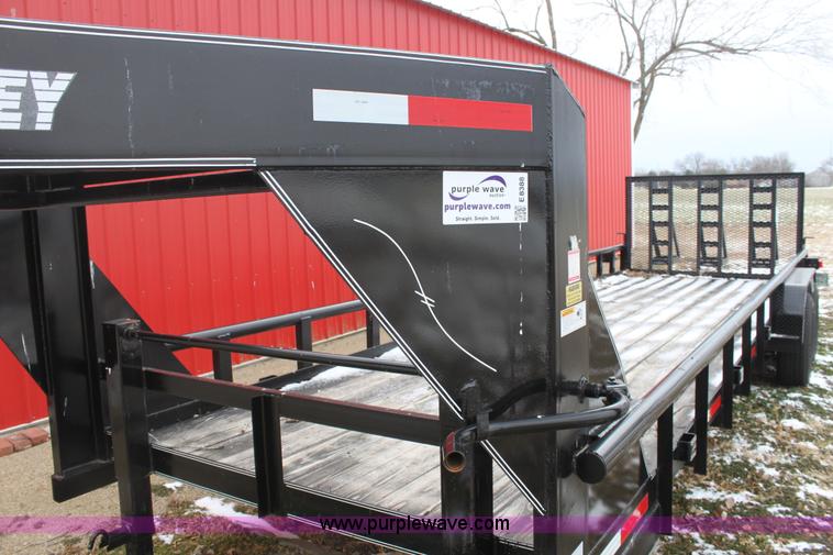 image for item E8388 2010 Kearney 24' equipment trailer